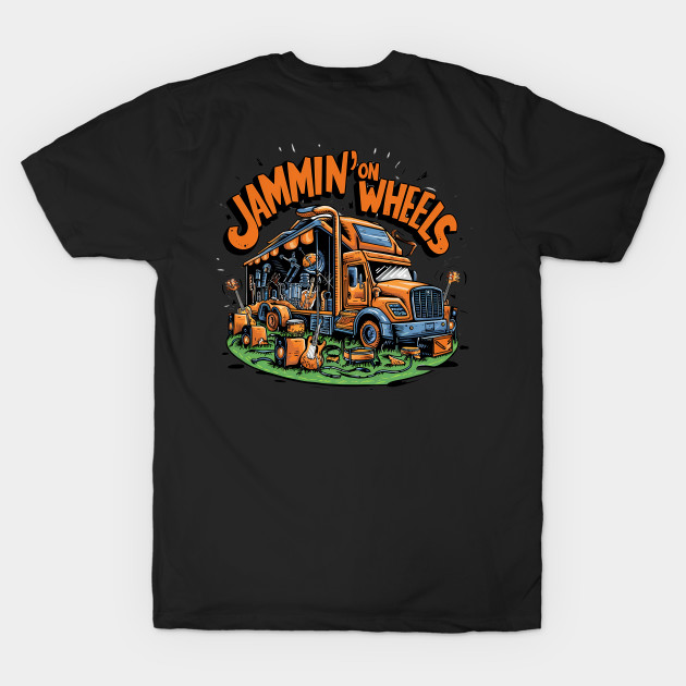 Semi-Truck: Jammin On Wheels by pixcotee